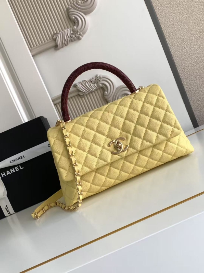 Ch**el top handle bags